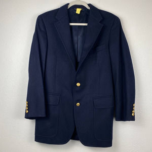 Vintage Doe Skin Flannel Blazer Beckwith The Regiment Shops of Colorado Blue